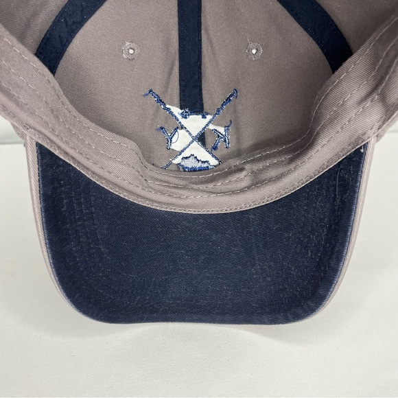 Grey Kentucky Shop Local Baseball Hat with Blue Embroidery - Picture 7 of 11